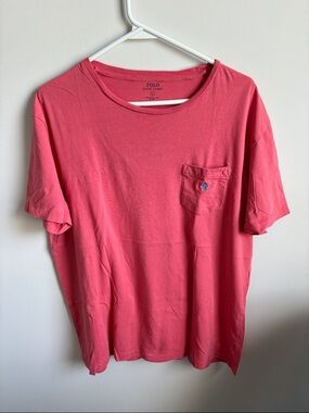 Polo by Ralph Lauren Coral Pocket Tee